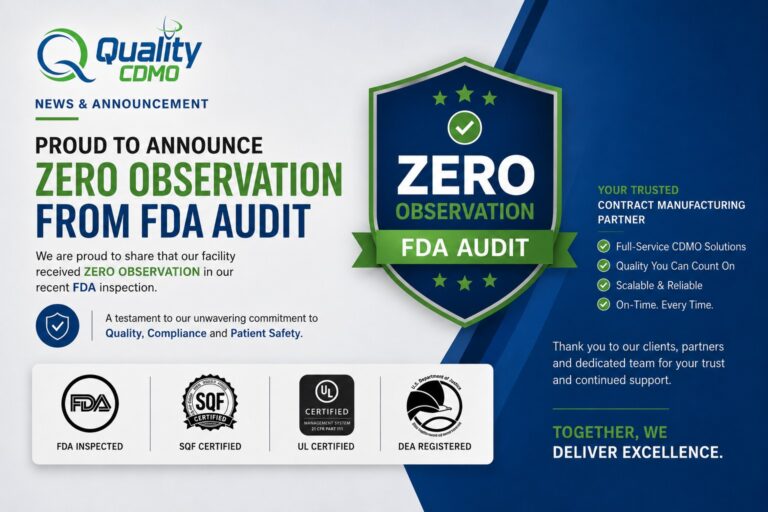 FDA Zero Inspection Observations